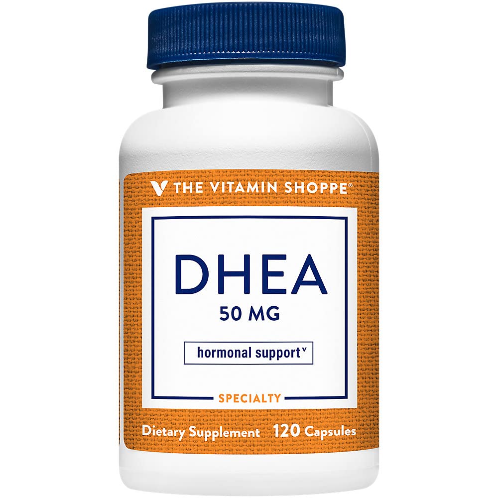 Foto 2 | Complemente El Soporte Hormonal De 50 Mg De Dhea De Vitamin Shoppe - Venta Internacional.