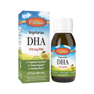 Foto 1 | Suplemento Carlson Dha Vegetariano, 60 Ml (2 Onzas Líquidas), 910 Mg De Dha - Venta Internacional.