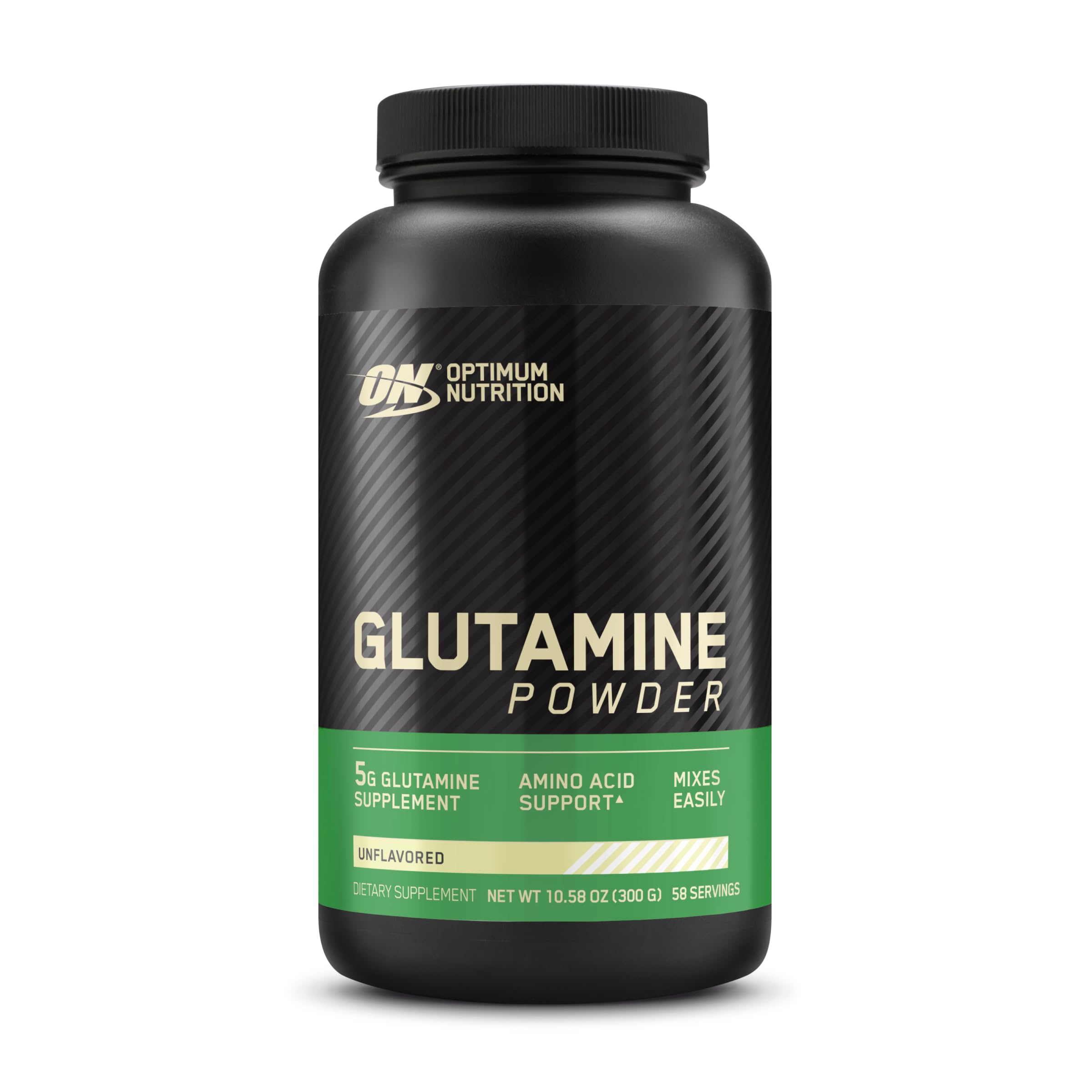 L-glutamina En Polvo Para La Recuperación Muscular Optimum Nutrition 300 G - Venta Internacional.