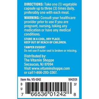Foto 4 | Complemente La Quercetina De The Vitamin Shoppe Con 250 Mg De Bromelina - Venta Internacional.
