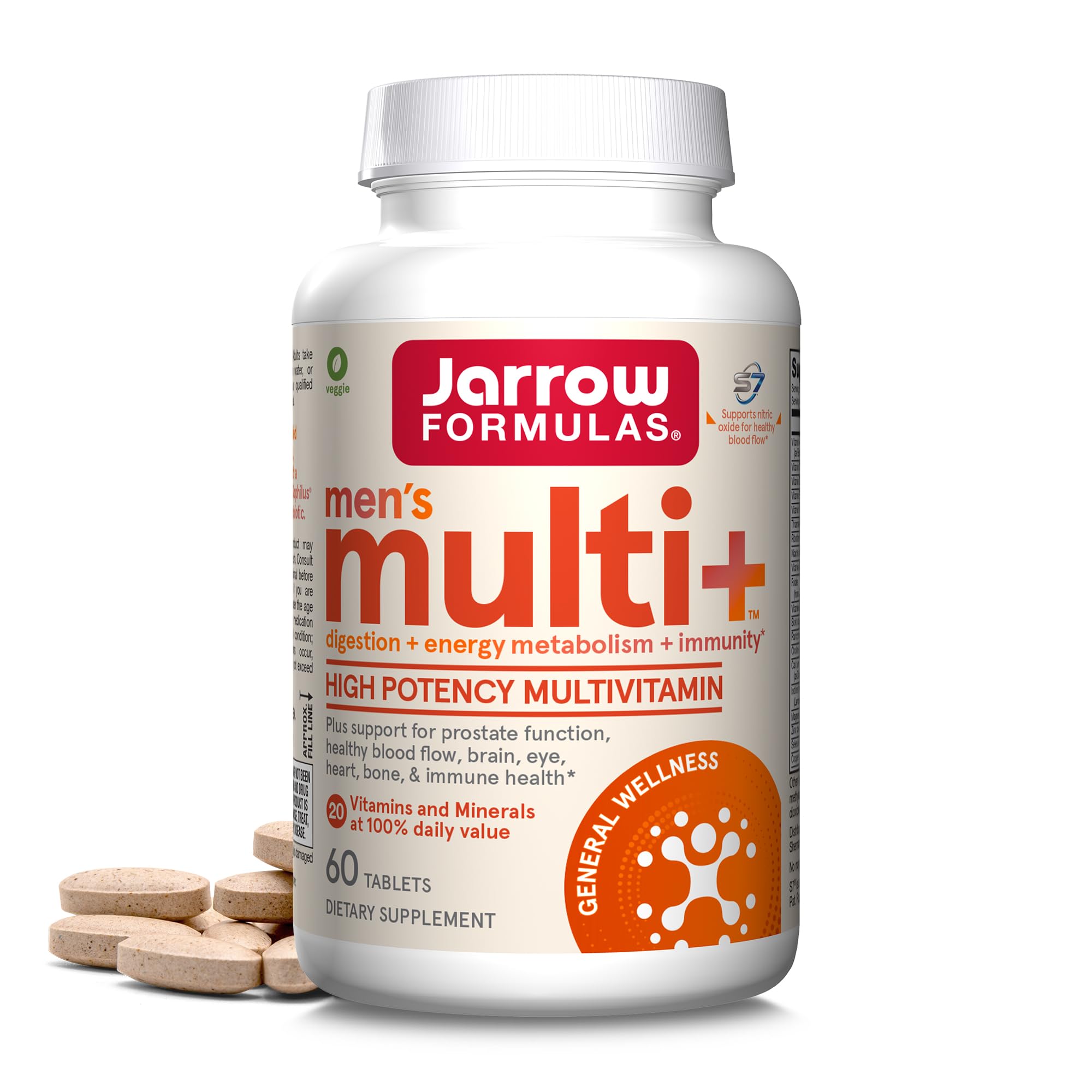 Foto 2 pulgar | Suplemento Multivitamínico Multi+ Para Hombre De Jarrow Formulas, 60 Comprimidos - Venta Internacional.