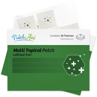 Foto 1 | Parche Tópico Patch Aid Multi Plus Sin Hierro, Suministro Para 30 Días - Venta Internacional.