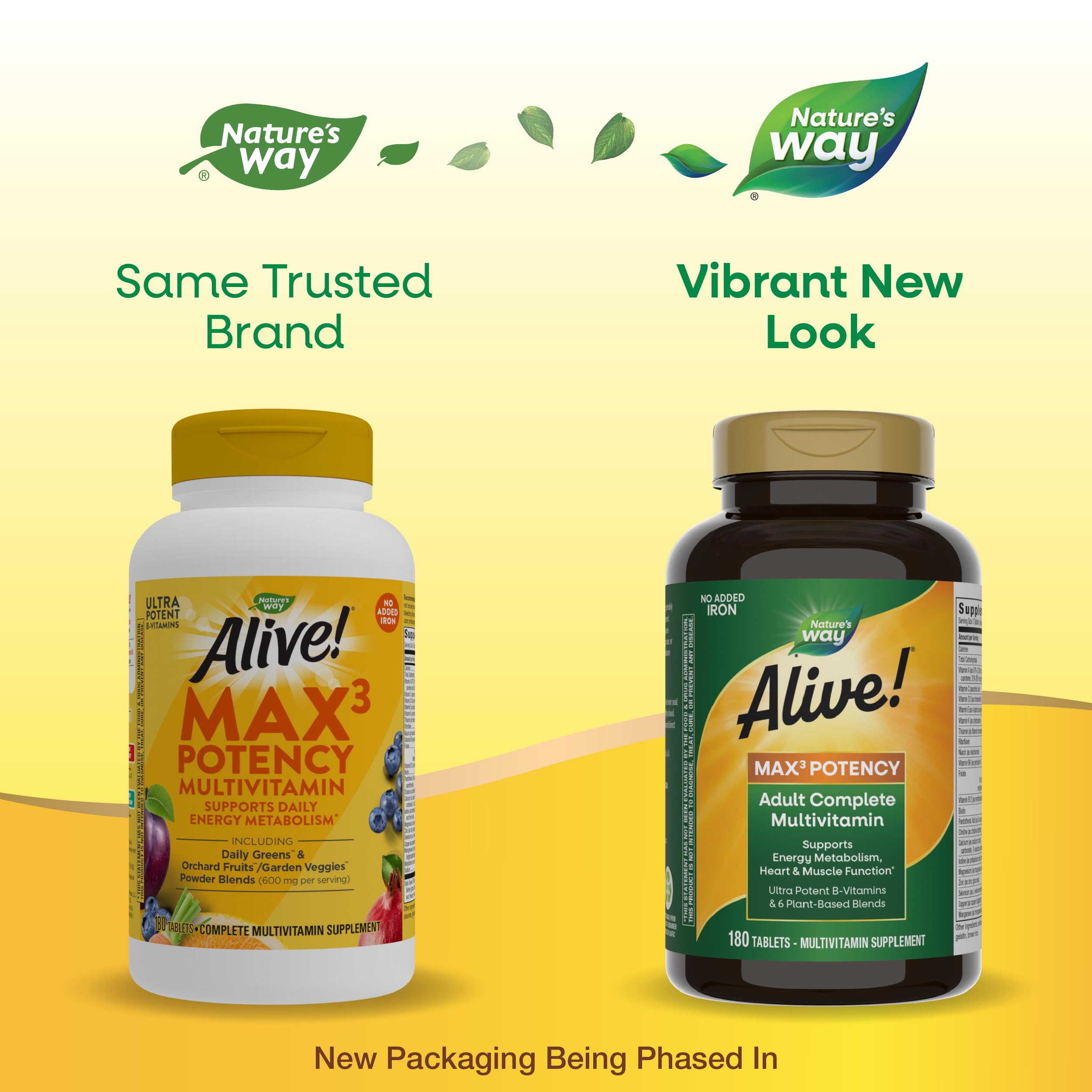 Foto 3 pulgar | Multivitamínico Nature's Way Alive! Max3 Potency 180 Comprimidos - Venta Internacional