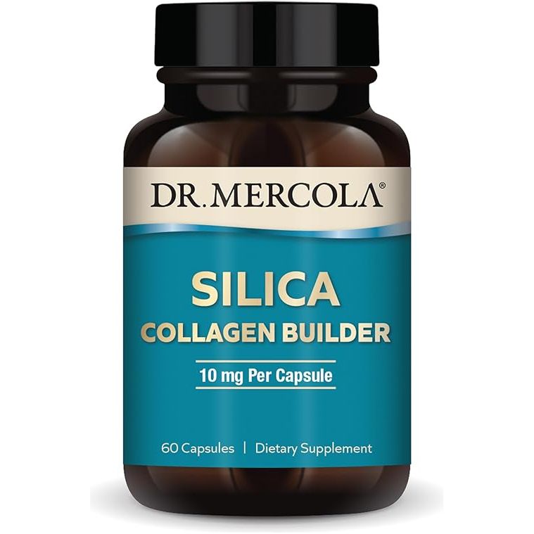 Foto 2 pulgar | Dr. Mercola Silica Collagen Builder 60 Cápsulas | Cabello, Piel, Uñas Y Articulaciones