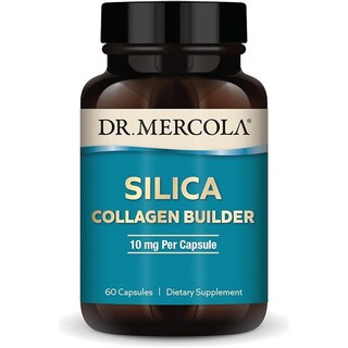 Foto 1 | Dr. Mercola Silica Collagen Builder 60 Cápsulas | Cabello, Piel, Uñas Y Articulaciones