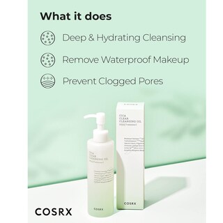 Foto 2 | Cosrx Aceite Limpiador Facial Cica 200 Ml | Desmaquillante Suave Para Piel Sensible