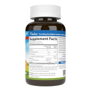 Foto 4 | Suplemento De Gomitas Carlson Super D3 De 4.000 Ui Para La Salud Ósea - Venta Internacional.