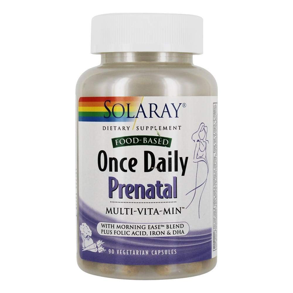 Foto 2 pulgar | Multivitamínico Prenatal Solaray A Base De Alimentos Con Ácido Fólico Y Dha - Venta Internacional.
