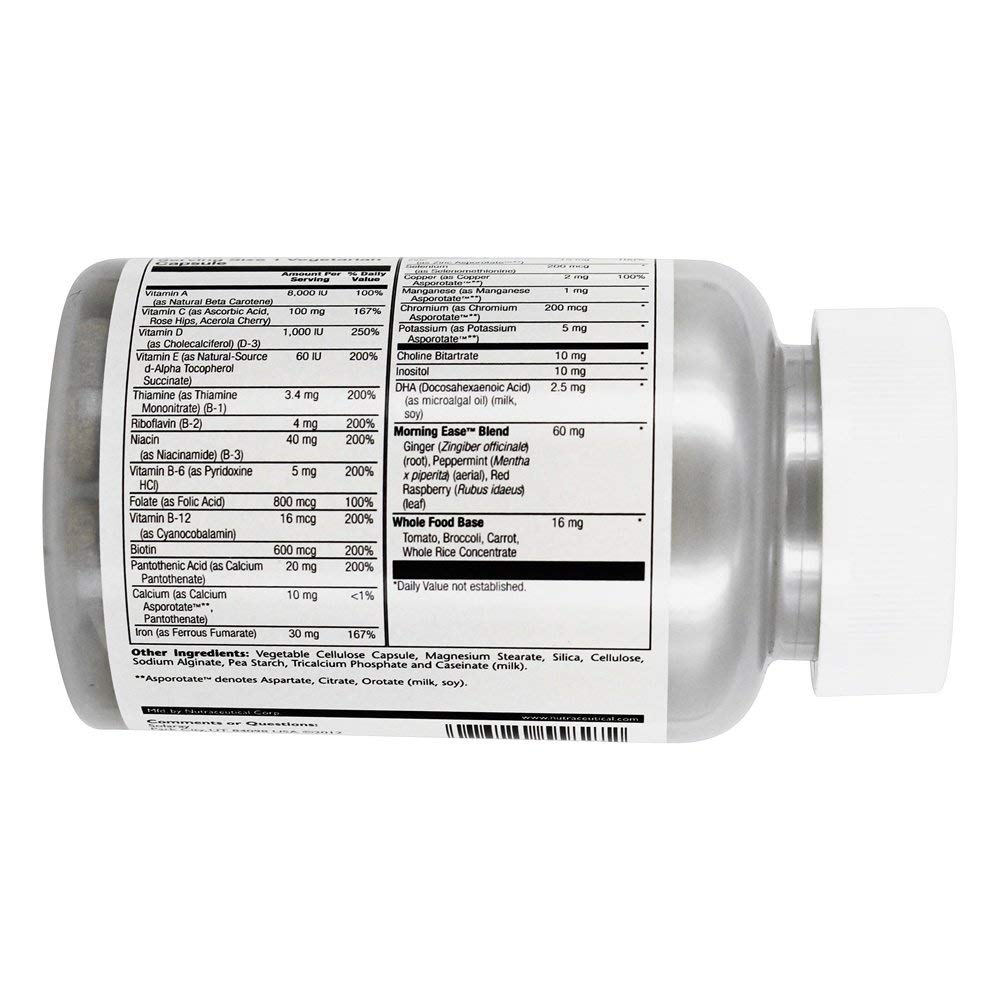 Foto 4 pulgar | Multivitamínico Prenatal Solaray A Base De Alimentos Con Ácido Fólico Y Dha - Venta Internacional.