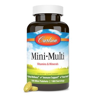 Foto 1 | Multivitamínico Carlson Mini-multi 180 Comprimidos - Venta Internacional.
