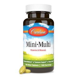 Foto 5 | Multivitamínico Carlson Mini-multi 180 Comprimidos - Venta Internacional.