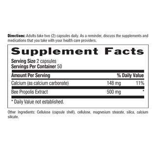 Foto 4 | Suplemento Country Life Pure Bee Propolis 500 Mg 100 Cápsulas - Venta Internacional.