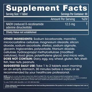 Foto 2 | Suplemento Prohealth Energy Nadh 12,5 Mg 90 Comprimidos - Venta Internacional.