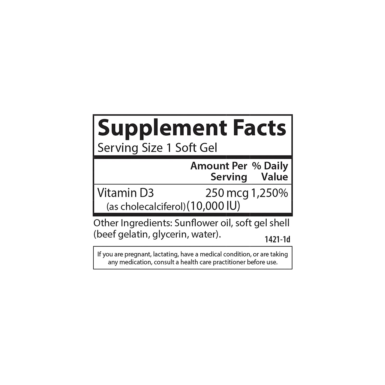 Foto 5 pulgar | Suplementos De Vitamina D Carlson Vitamina D3 10000 Ui 120 Cápsulas Blandas - Venta Internacional.