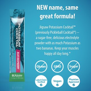 Foto 3 | Cóctel De Potasio Para Bebidas Electrolíticas Jigsaw Health, 60 Porciones - Venta Internacional.