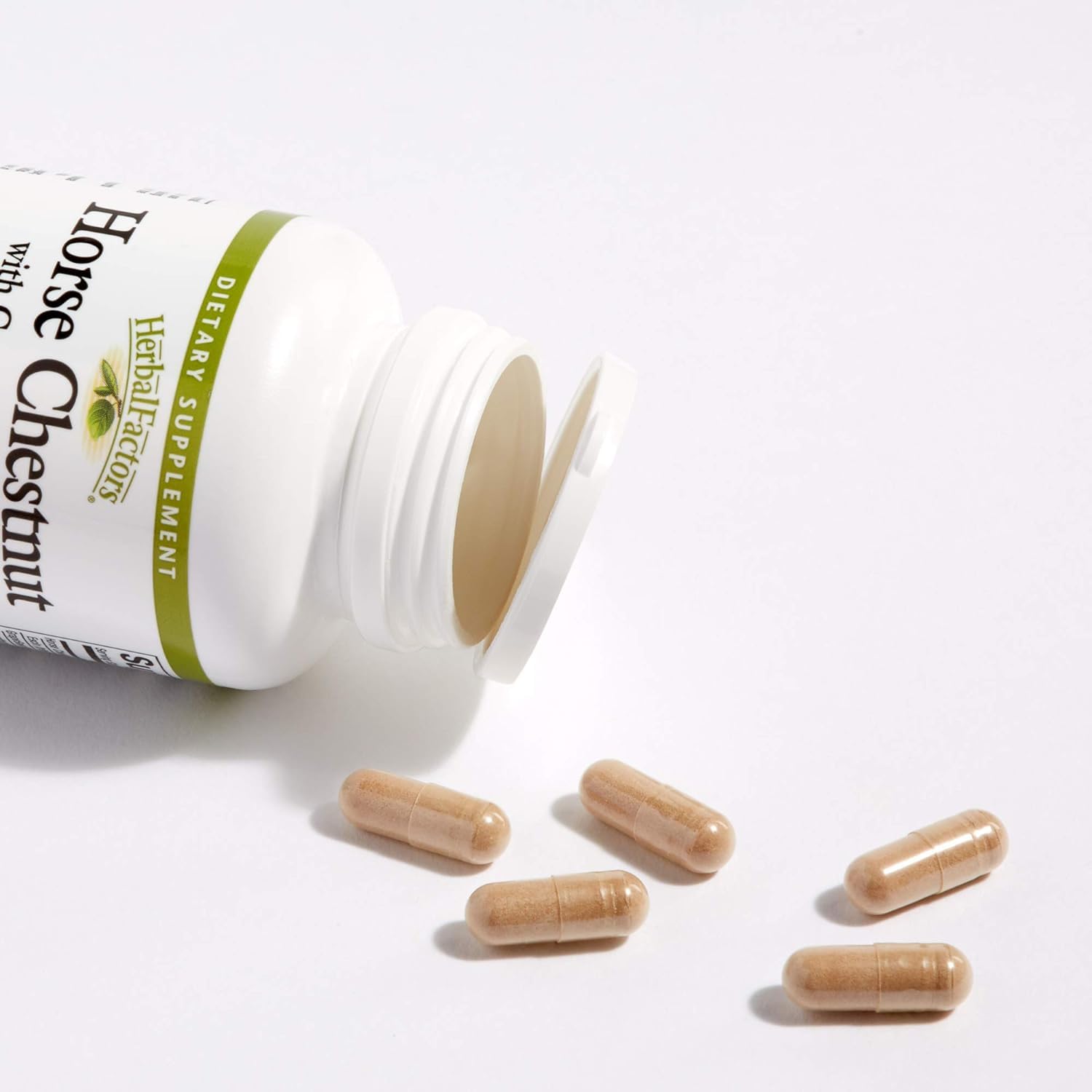 Foto 4 pulgar | Suplemento Natural Factors Herbalfactors Horse Chestnut 60 Cápsulas - Venta Internacional.