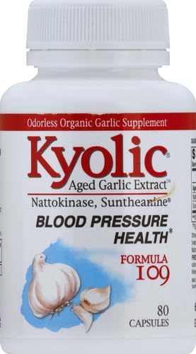 Foto 5 pulgar | Suplemento De Extracto De Ajo Envejecido Kyolic, Fórmula 109, 80 Cápsulas - Venta Internacional.