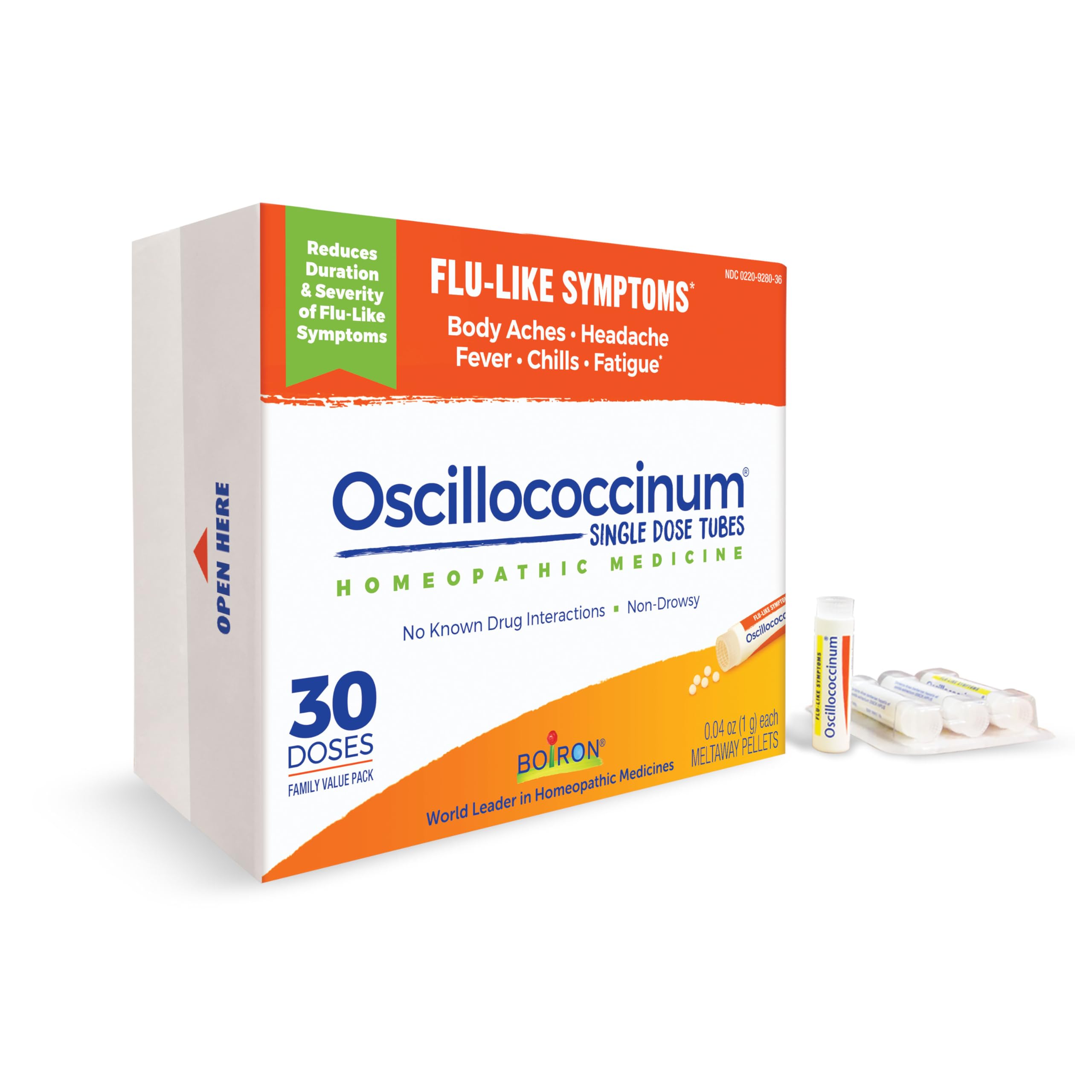 Foto 2 pulgar | Boiron Oscillococcinum Para El Alivio De La Gripe 30 Comprimidos - Venta Internacional.