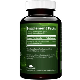 Foto 2 | Suplemento De Vitamina D3 Vegana Mrm Nuturition, 2500 Ui, 60 Porciones - Venta Internacional.