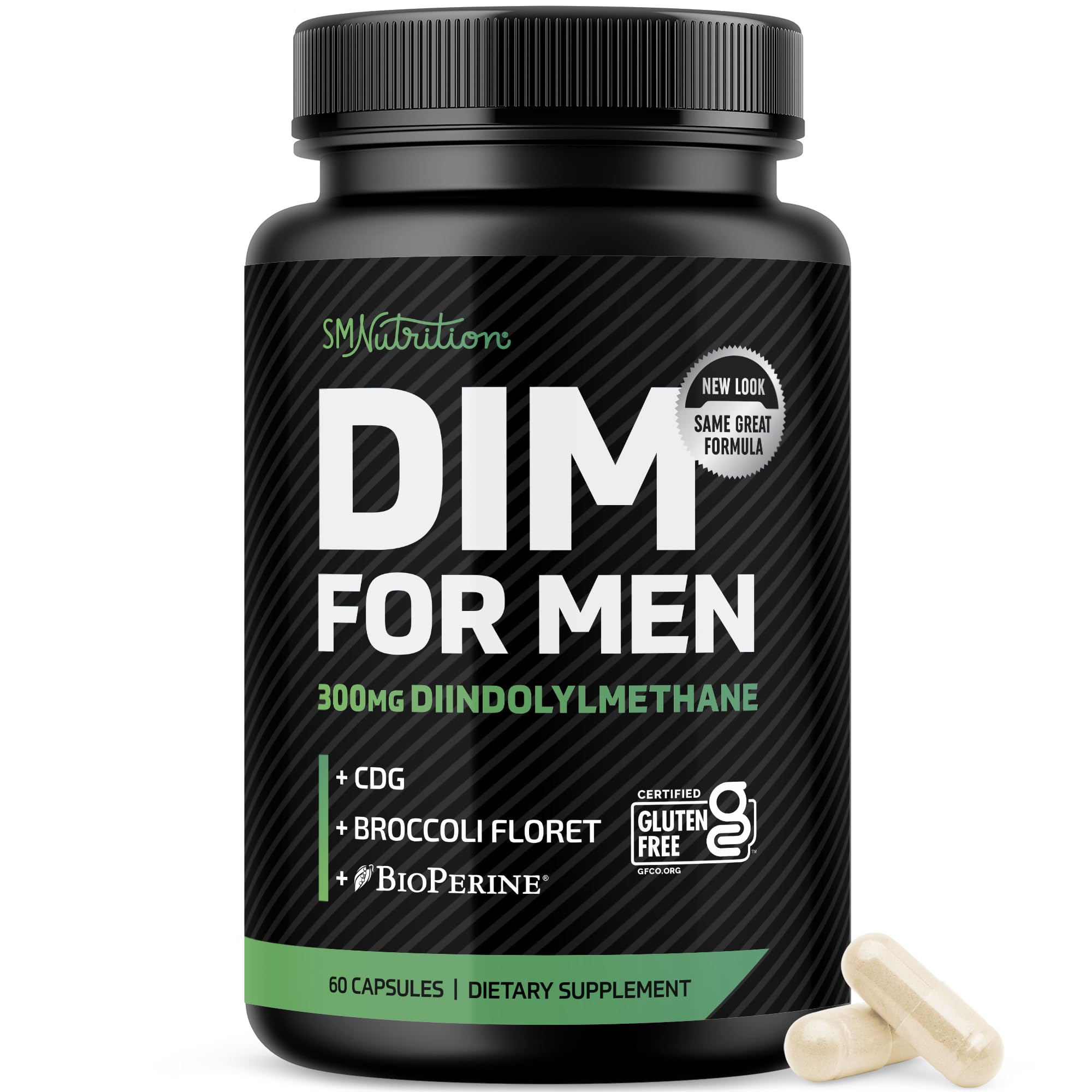 Foto 2 pulgar | Suplemento Smnutrition Dim 300 Mg Para Hombres Hormone Balance 60 Cápsulas - Venta Internacional.