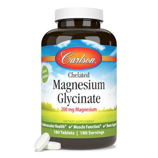 Foto 5 | Suplemento Carlson De Magnesio Quelado 200 Mg 180 Tabletas - Venta Internacional.