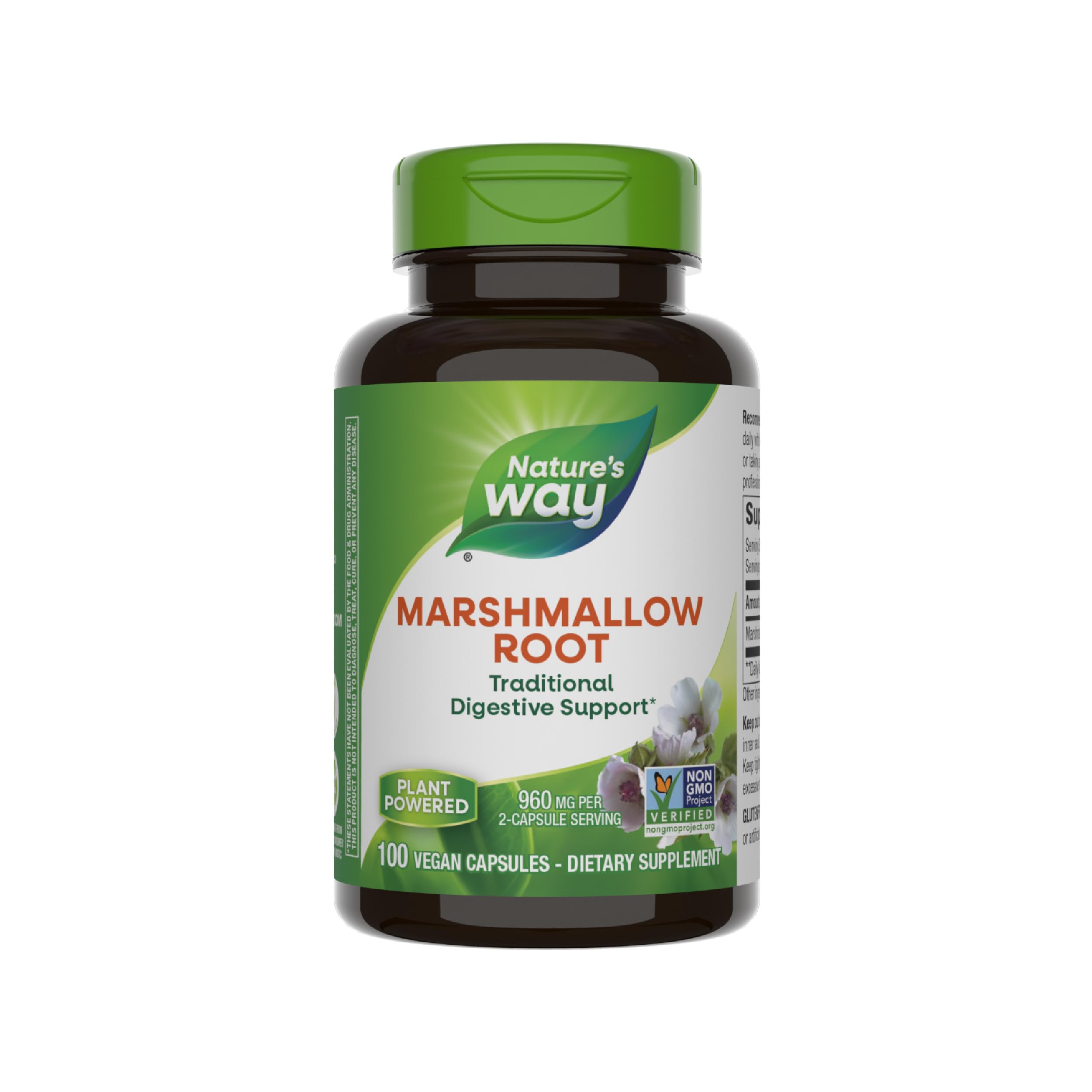 Foto 1 | Suplemento Nature's Way De Raíz De Malvavisco 100 Cápsulas - Venta Internacional.