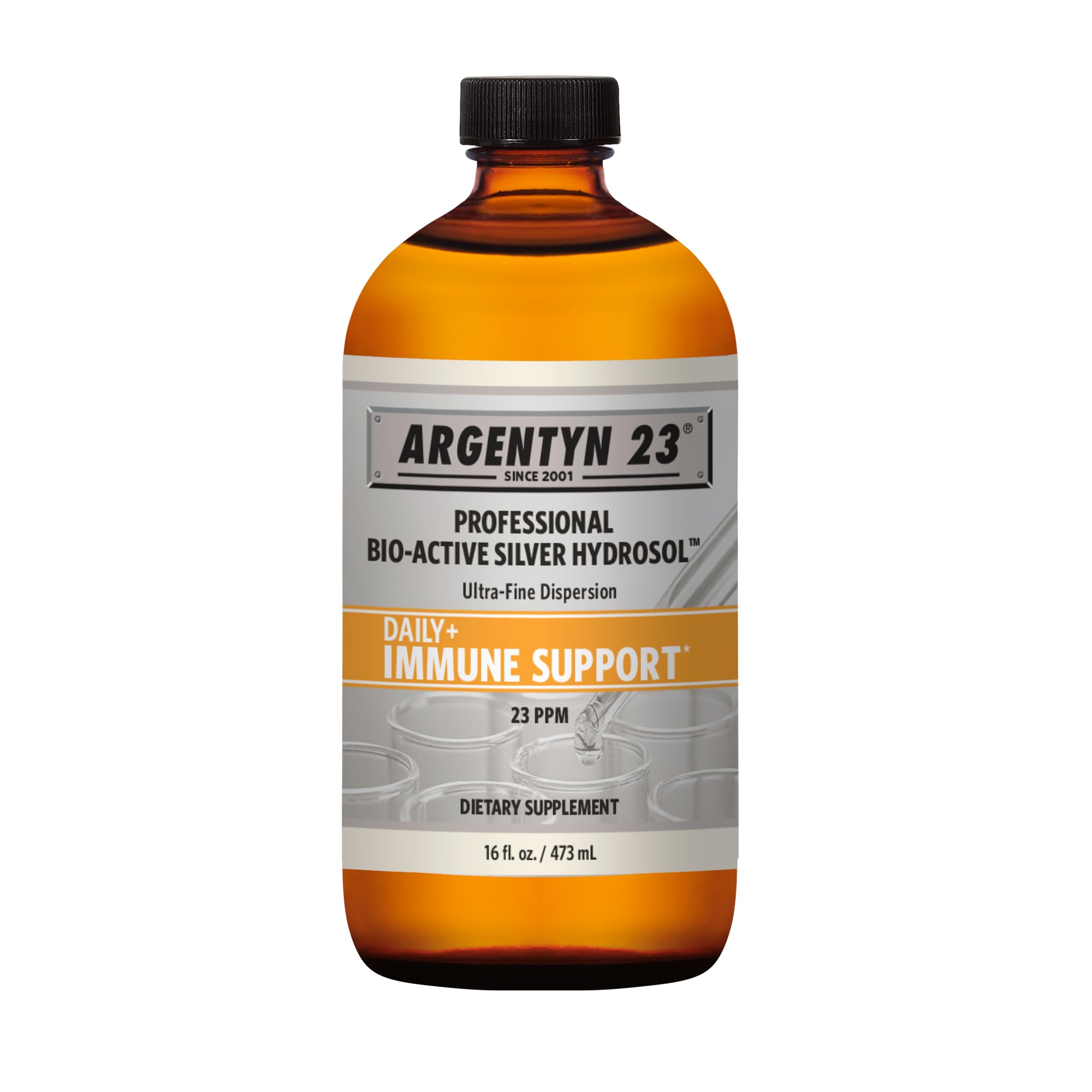Suplemento De Hidrosol De Plata Bioactivo Argentyn 23, 473 Ml, 23 Ppm - Venta Internacional.