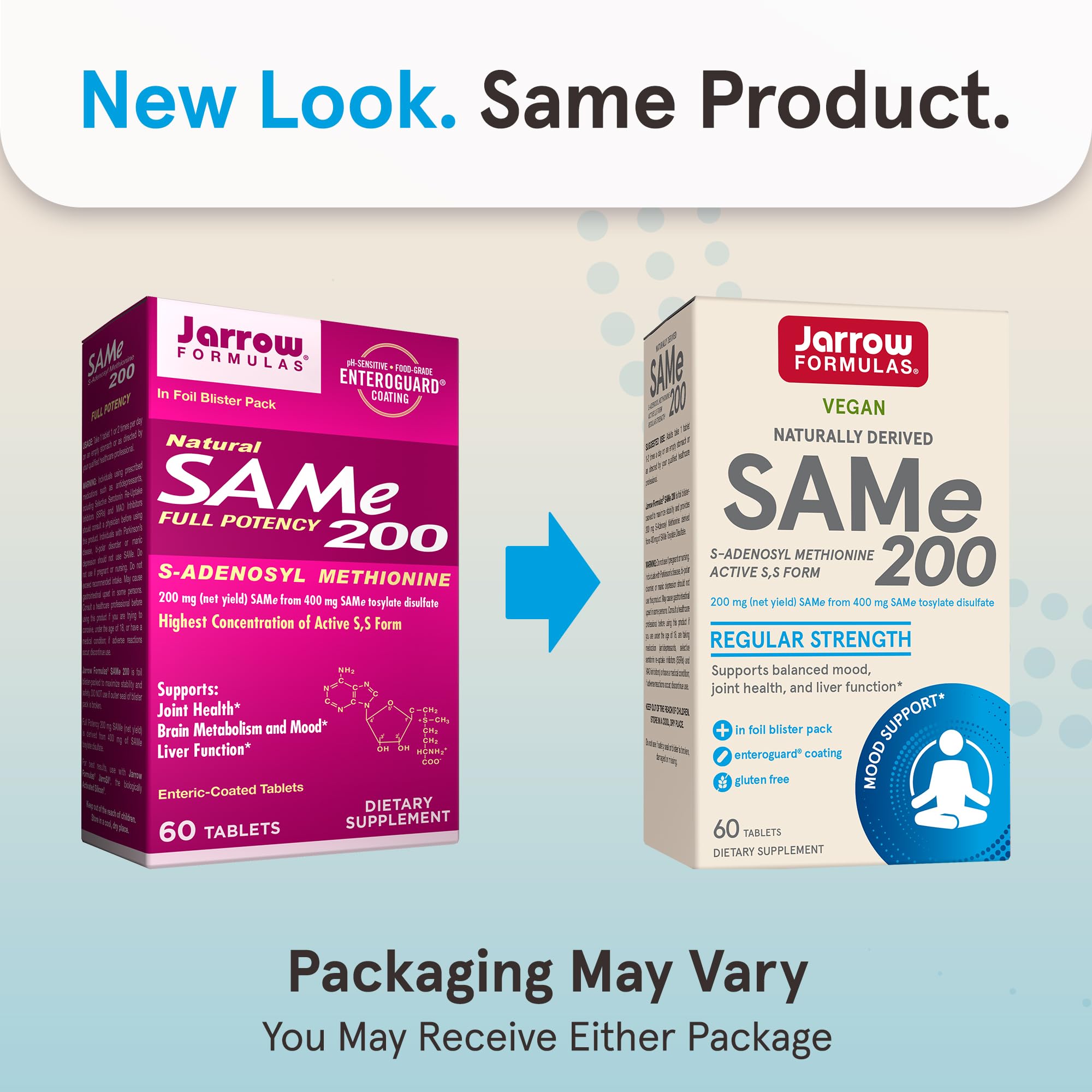 Foto 4 pulgar | Suplemento Jarrow Formulas Same 200 Mg 60 Comprimidos - Venta Internacional.