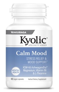 Foto 1 | Suplemento Kyolic Specialty Series Calm Mood 60 Cápsulas Vegetarianas - Venta Internacional.