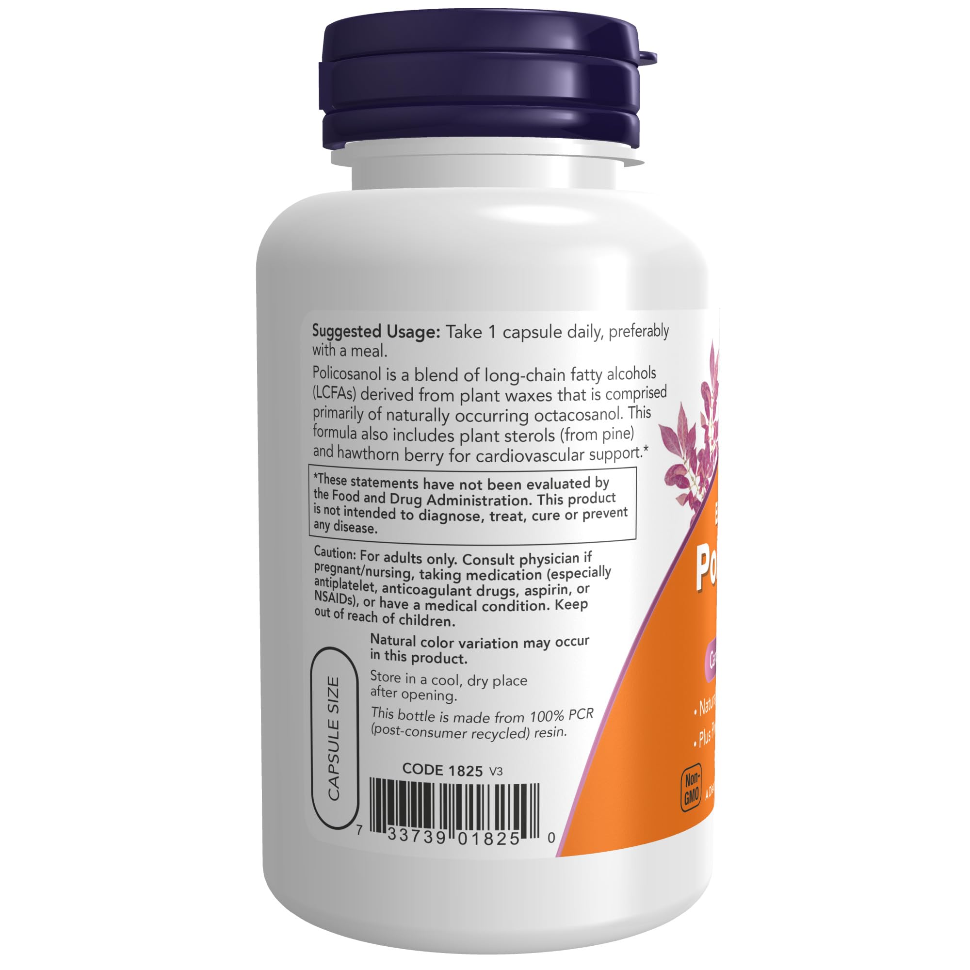 Foto 4 pulgar | Suplementos De 40 Mg De Policosanol De Now Foods Con Esteroles De Plantas De Pino - Venta Internacional.