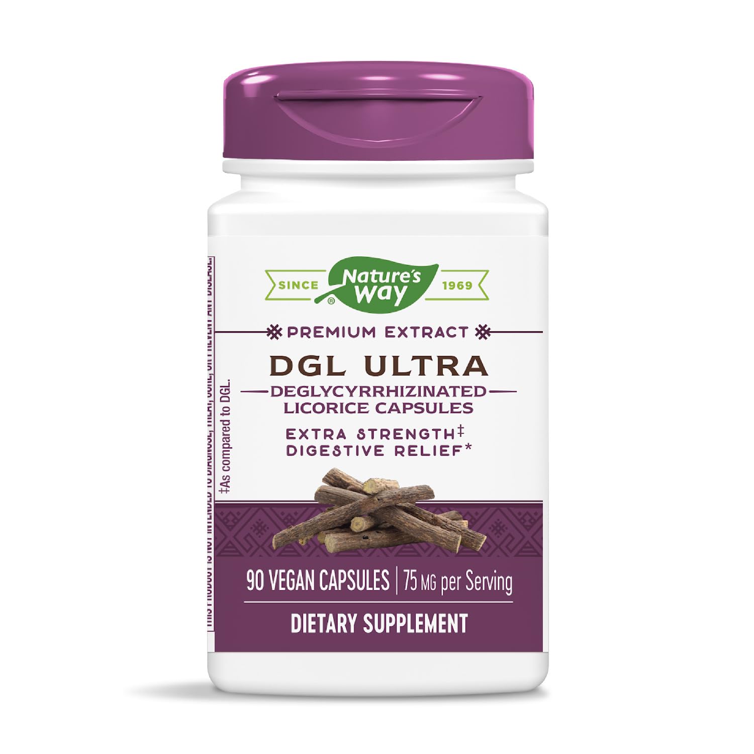 Foto 5 pulgar | Suplemento Nature's Way Dgl Ultra Licorice Root 90 Cápsulas - Venta Internacional.