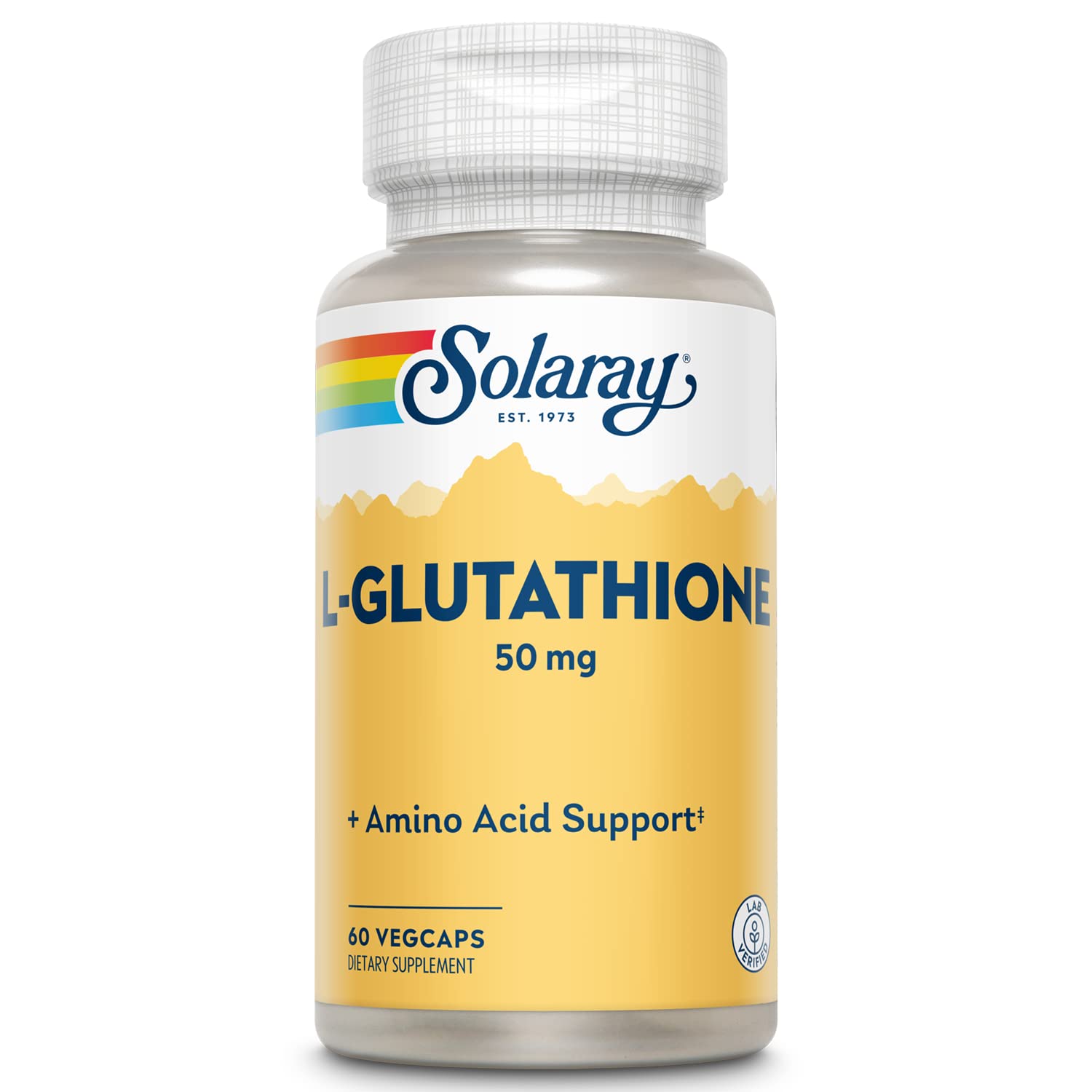 Foto 3 pulgar | Suplemento Solaray L-glutatión 50 Mg 60 Cápsulas Vegetarianas - Venta Internacional.