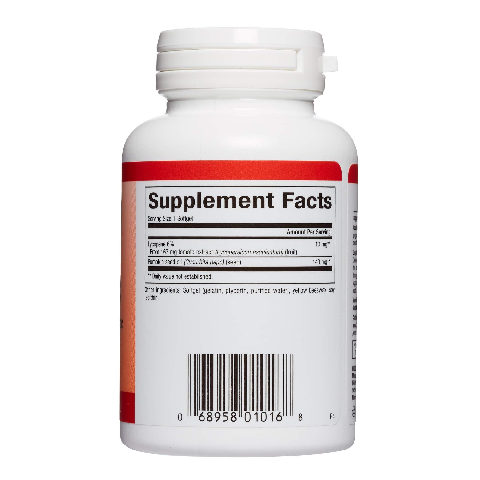 Foto 2 | Suplemento Natural Factors Con Licopeno, 10 Mg, Antioxidante, 60 Cápsulas Blandas - Venta Internacional.