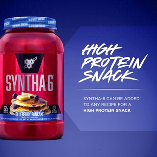 Foto 3 | Mezcla De Proteína En Polvo Para Tortitas De Arándanos Bsn Syntha-6, 1,32 Kg - Venta Internacional.