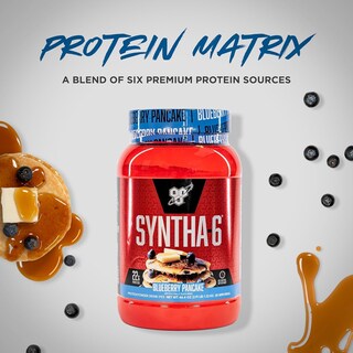 Foto 4 | Mezcla De Proteína En Polvo Para Tortitas De Arándanos Bsn Syntha-6, 1,32 Kg - Venta Internacional.