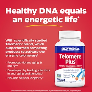 Foto 4 | Suplemento Enzymedica Telomere Plus 30 Cápsulas - Venta Internacional.