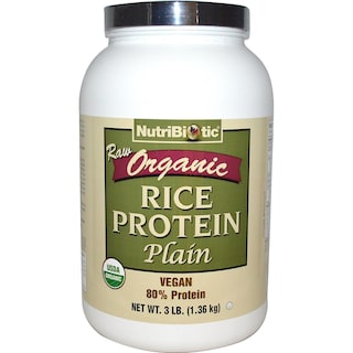 Foto 1 | Proteína De Arroz Orgánica Nutribiotic Plain 1,36 Kg (3 Libras) - Venta Internacional.