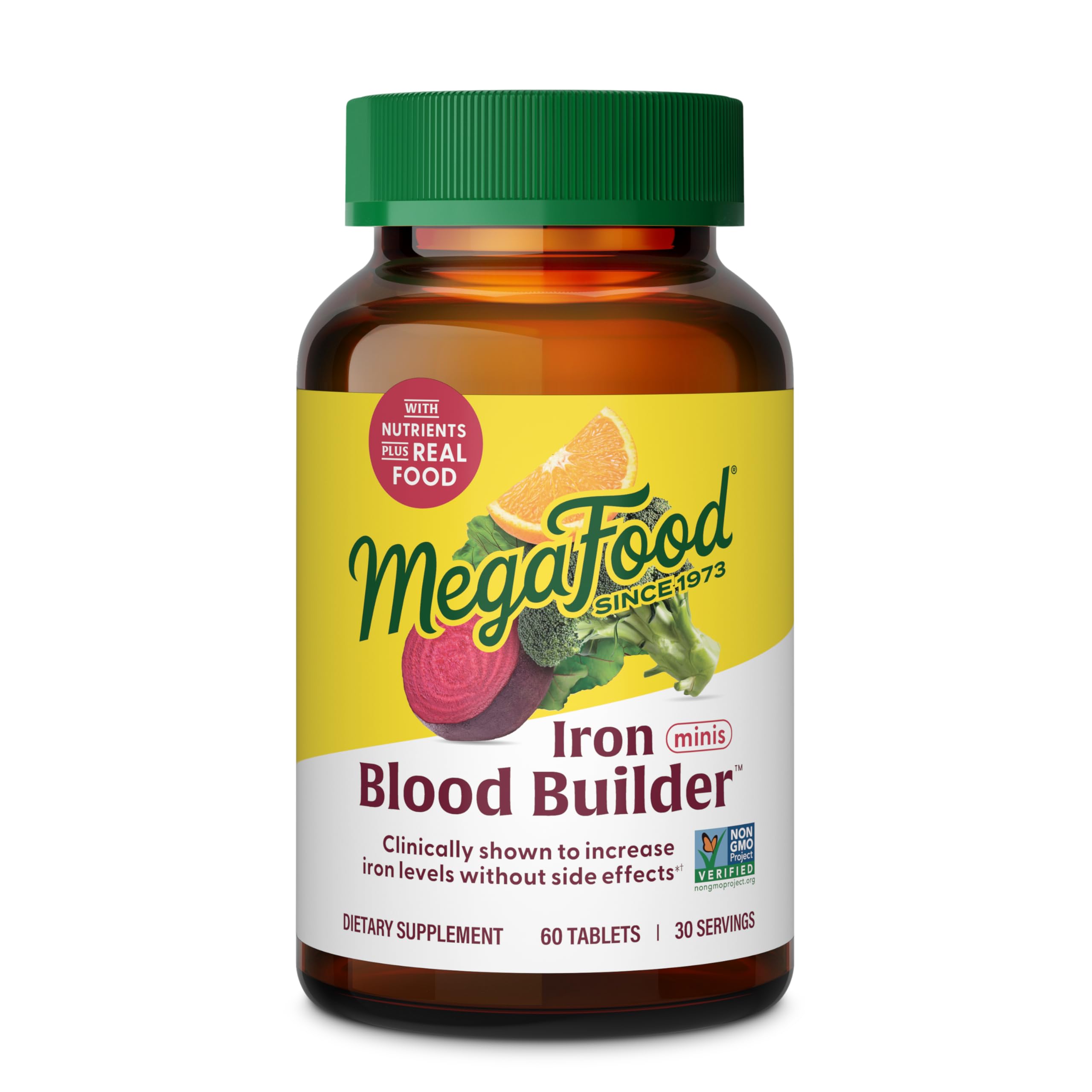 Foto 2 pulgar | Suplemento De Hierro Megafood Blood Builder Minis 60 Comprimidos - Venta Internacional.