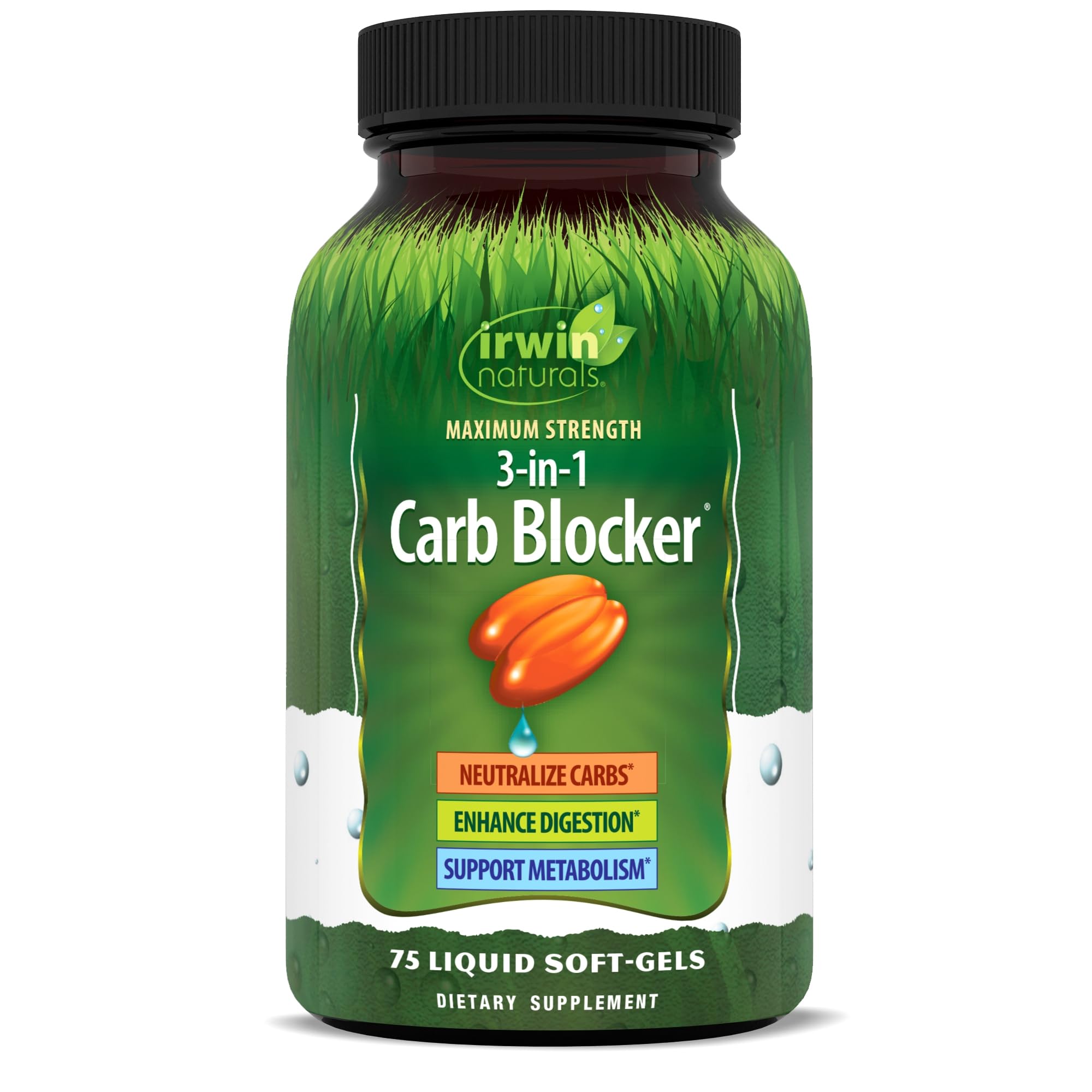 Foto 2 pulgar | Suplemento: Bloqueador De Carbohidratos 3 En 1 De Máxima Potencia De Irwin Naturals - Venta Internacional.
