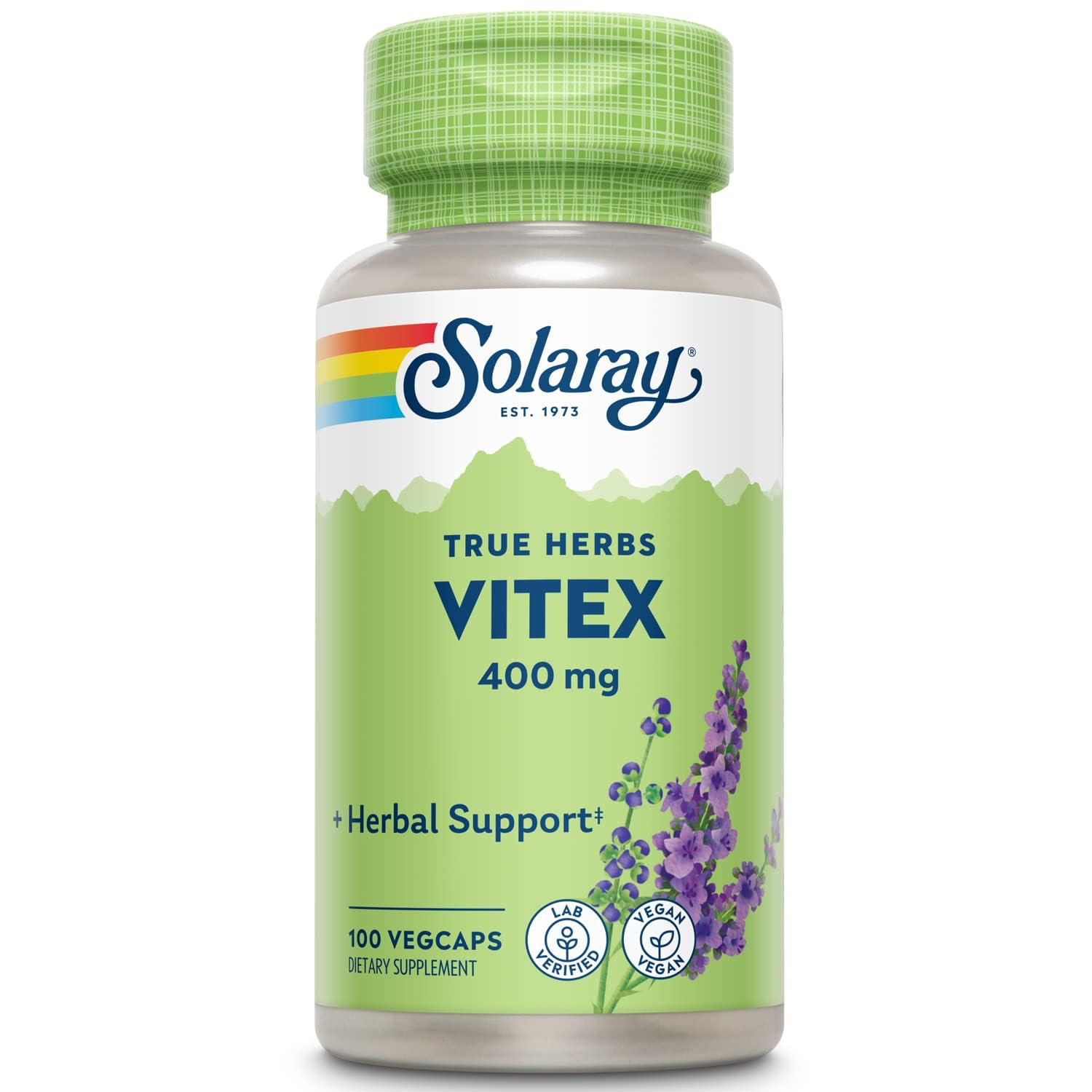 Foto 1 | Suplemento Solaray Vitex Sauzgatillo 400 Mg 100 Cápsulas Vegetales - Venta Internacional.