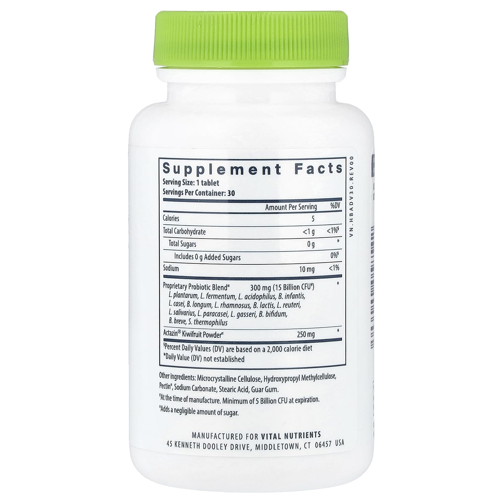 Foto 2 | Suplemento Hyperbiotics Pro-15 Advanced Strength 30 Comprimidos - Venta Internacional.
