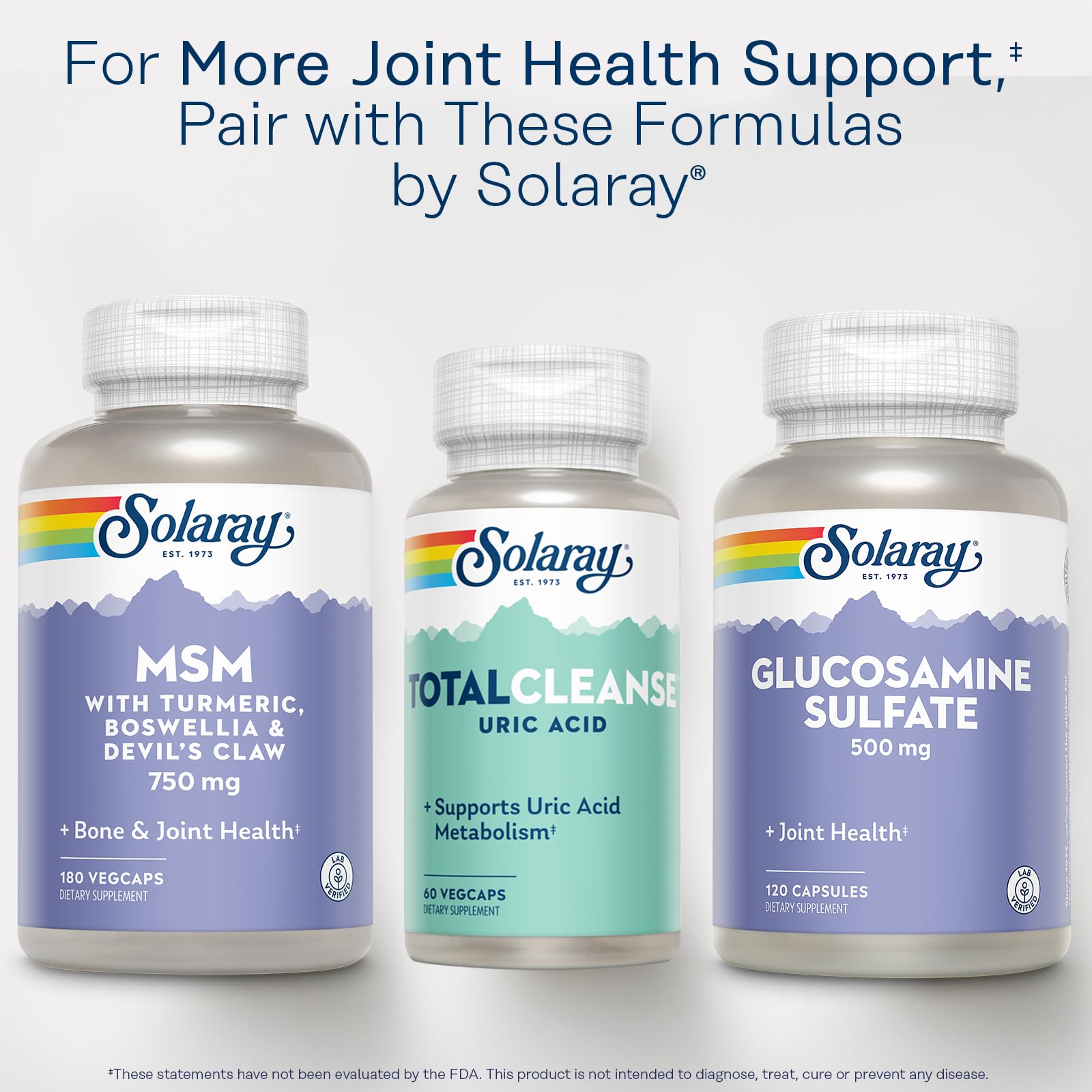 Foto 7 pulgar | Suplemento Solaray Total Cleanse Con Ácido Úrico Para La Salud De Las Articulaciones - Venta Internacional.