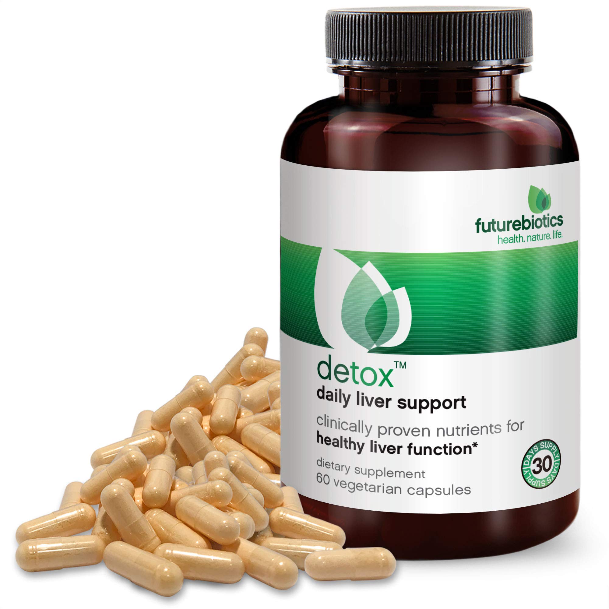Foto 4 pulgar | Suplemento Futurebiotics Detox Daily Liver Support 60 Cápsulas - Venta Internacional.