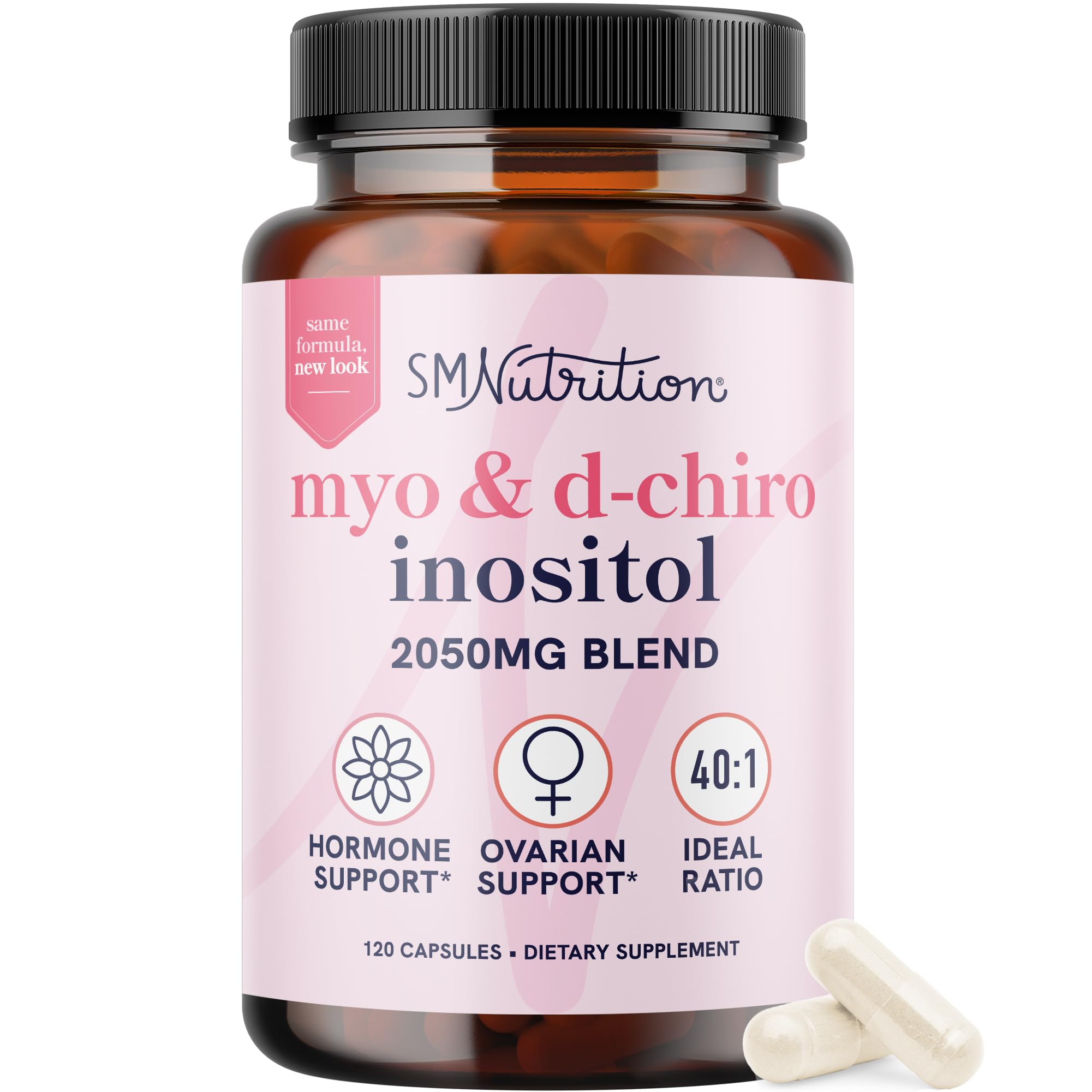 Foto 2 pulgar | Suplemento Smnutrition De Mioinositol (2000 Mg) Y D-chiro (50 Mg, 120 Unidades) - Venta Internacional.