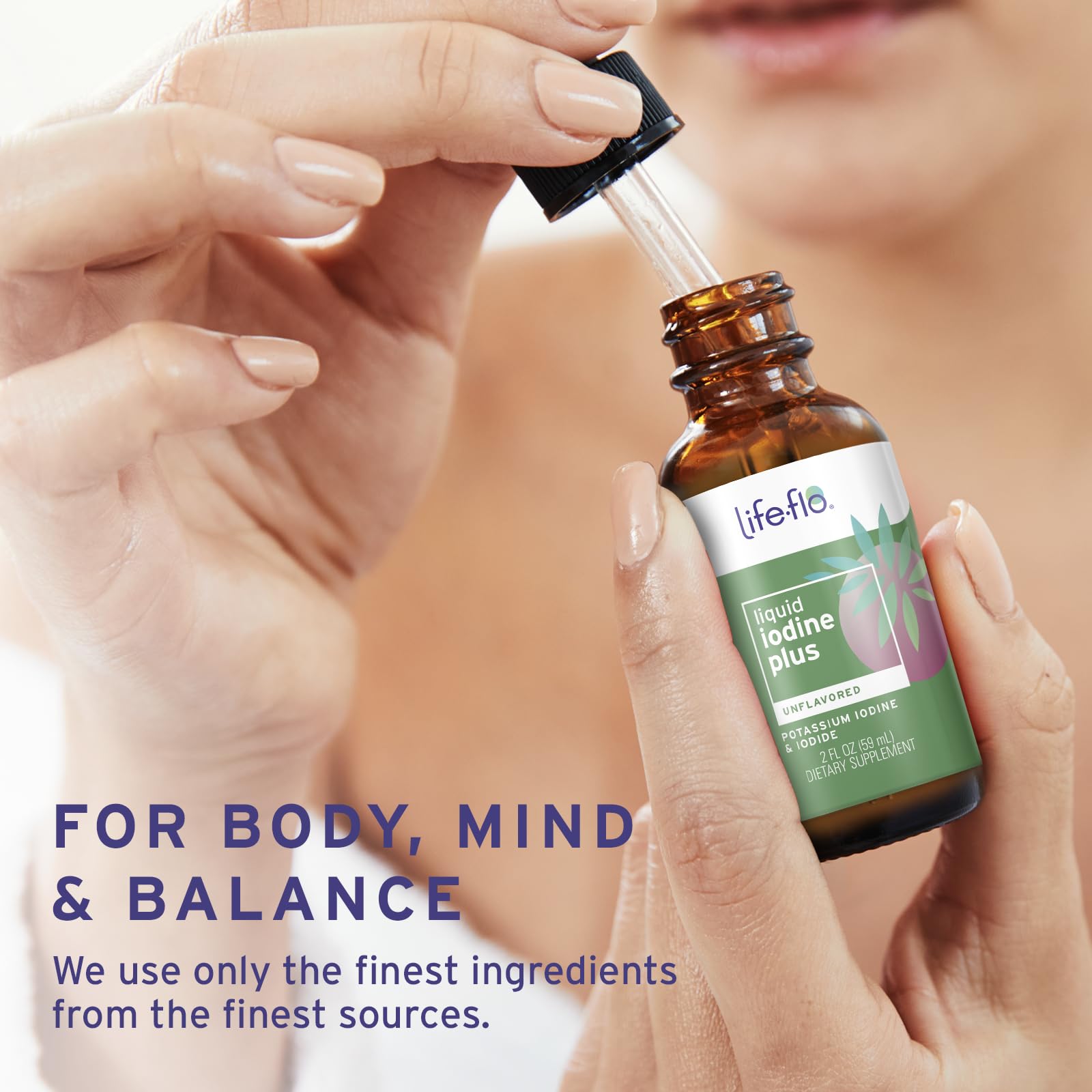 Foto 5 pulgar | Suplemento Life-flo Liquid Iodine Plus 150 Mcg Para La Tiroides - Venta Internacional.