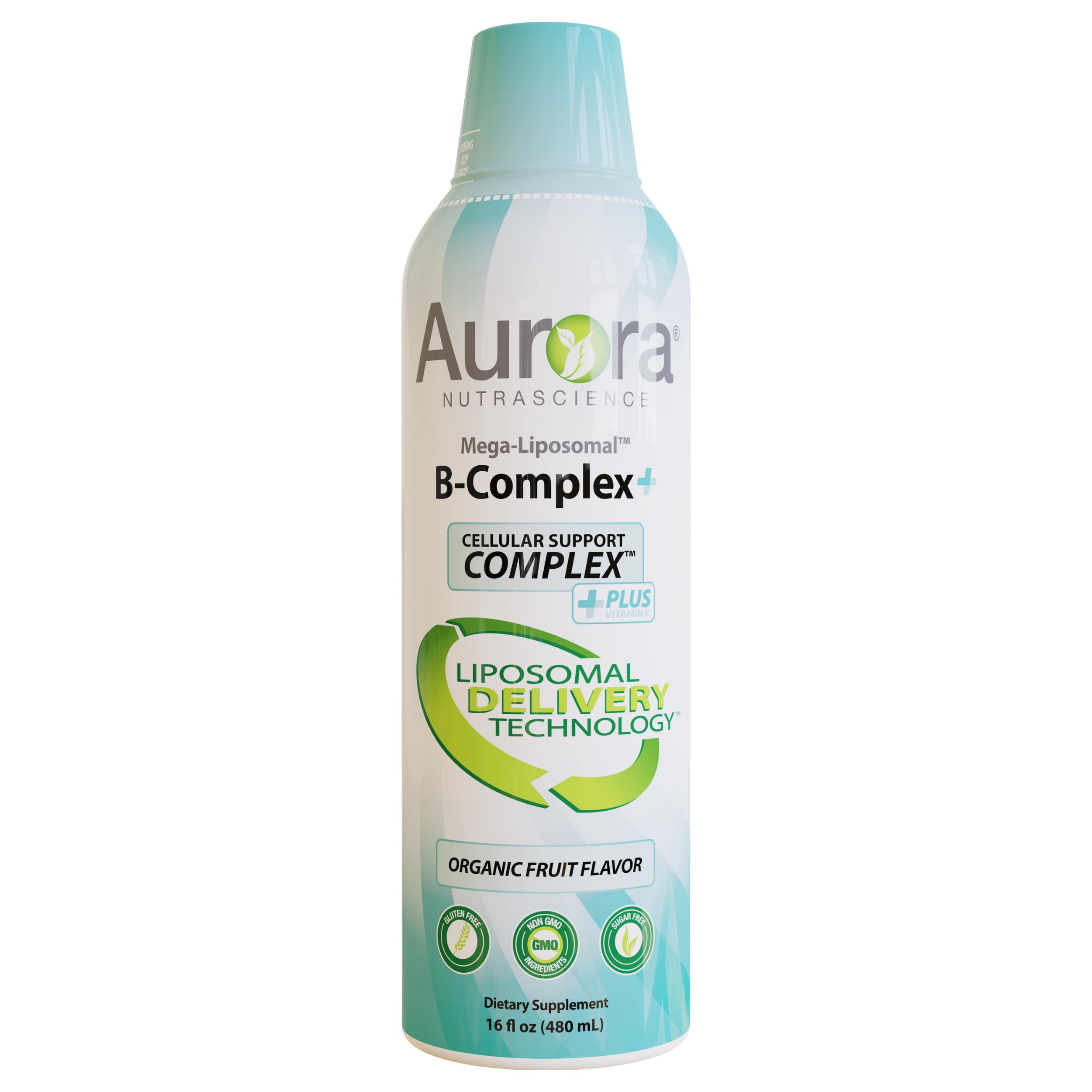Foto 1 | Suplemento Aurora Nutrascience Megaliposomal B Complex Más Vitamina C 480 Ml - Venta Internacional.