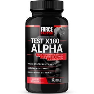 Foto 1 | Testosterone Booster Force Factor Test X180 Alpha 60 Cápsulas - Venta Internacional.
