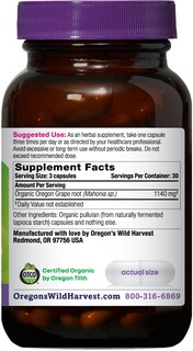 Foto 2 | Suplemento Oregon's Wild Harvest Oregon Grape 1140 Mg 90 Unidades - Venta Internacional.