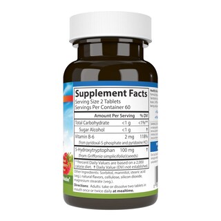 Foto 2 | Suplemento Carlson Healthy Mood 5-htp Elite 100 Mg 120 Comprimidos - Venta Internacional.