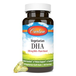 Foto 5 | Suplemento Carlson Vegetarian Dha 500 Mg Dha 60 Cápsulas Blandas - Venta Internacional.
